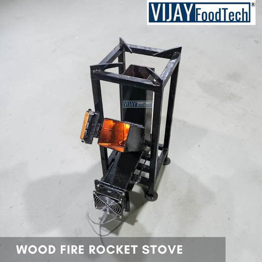 Wood fire rocket stove