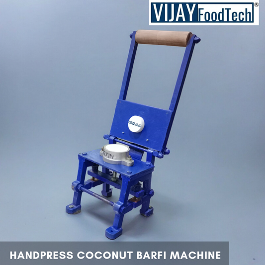 Handpress Coconut Barfi Machine