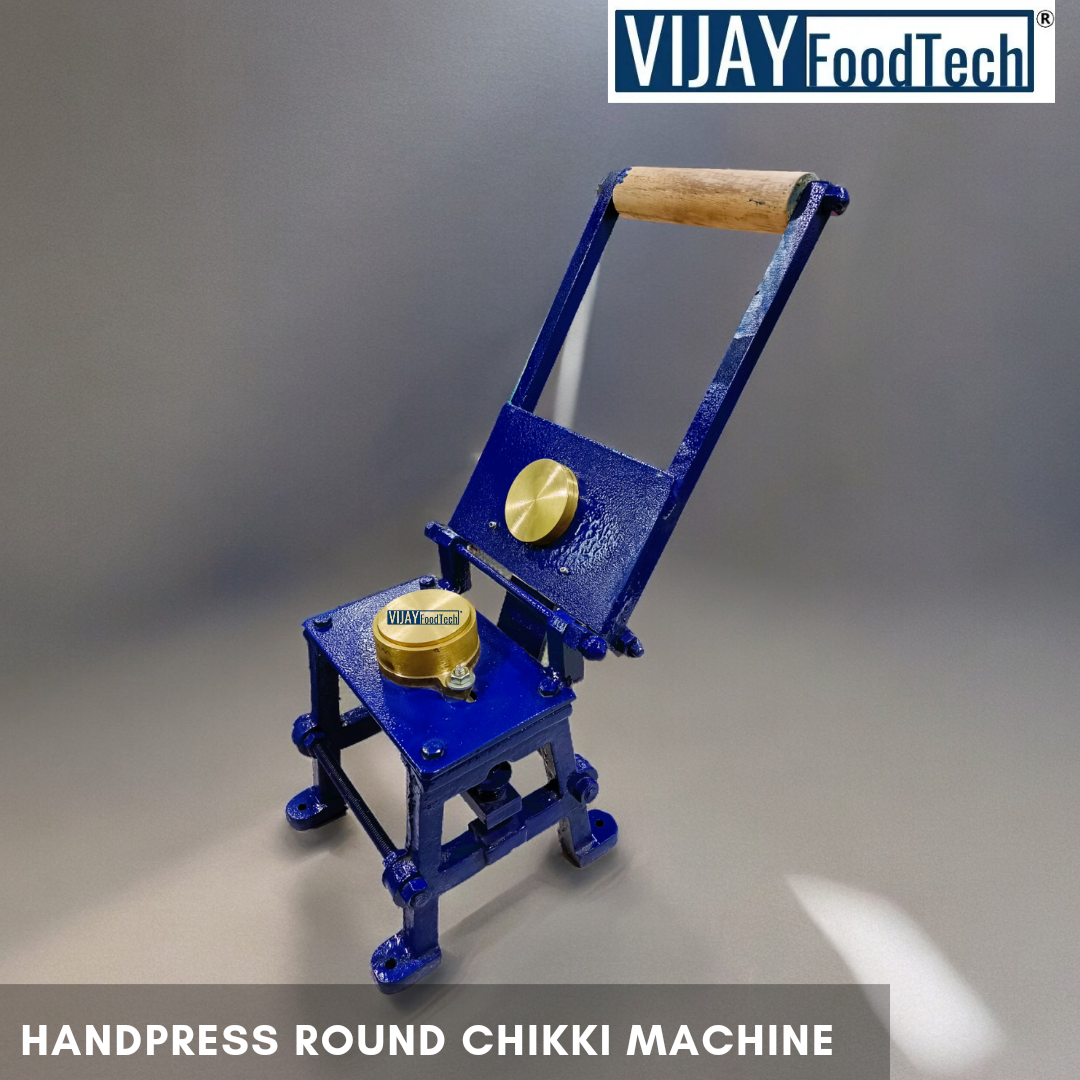 Handpress Round Chikki Machine