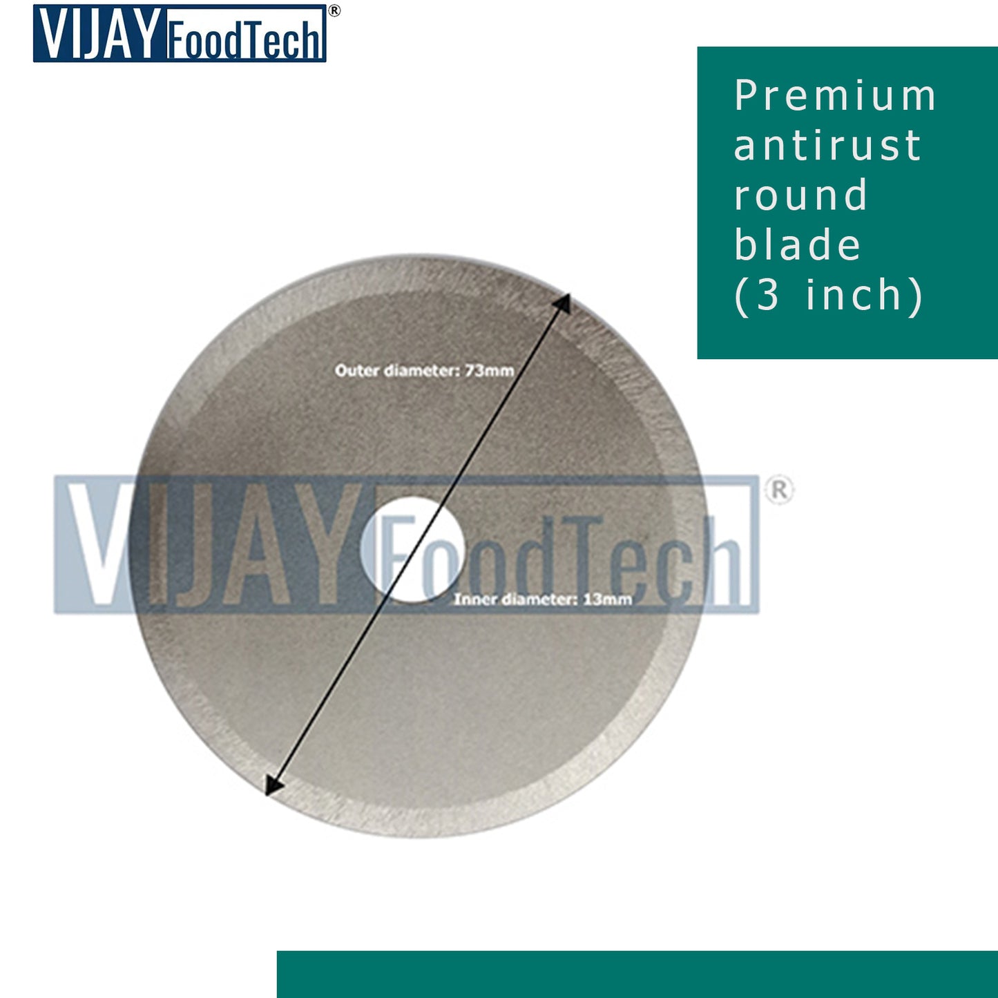 Premium antirust round blade
